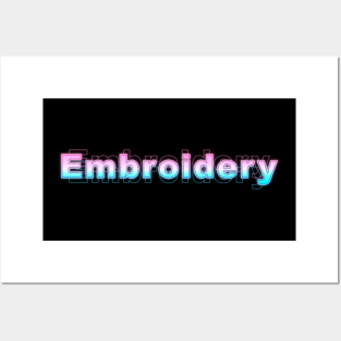 Embroidery Posters and Art